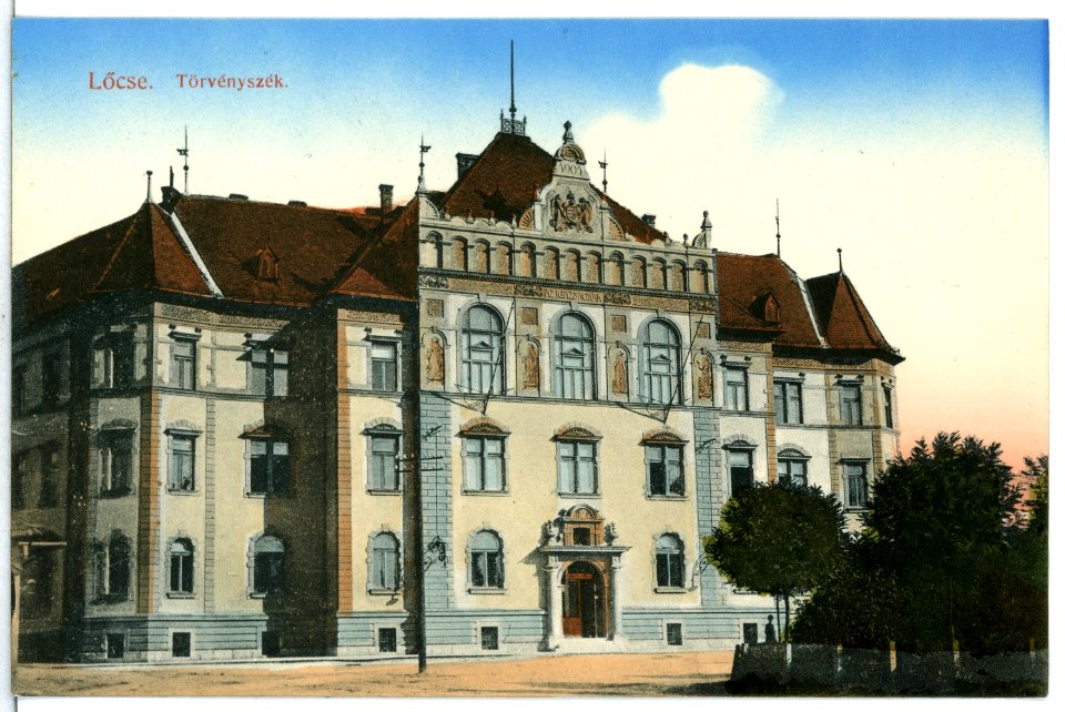 13674-Löcse-1911-Törvenyszek-Brück & Sohn Kunstverlag