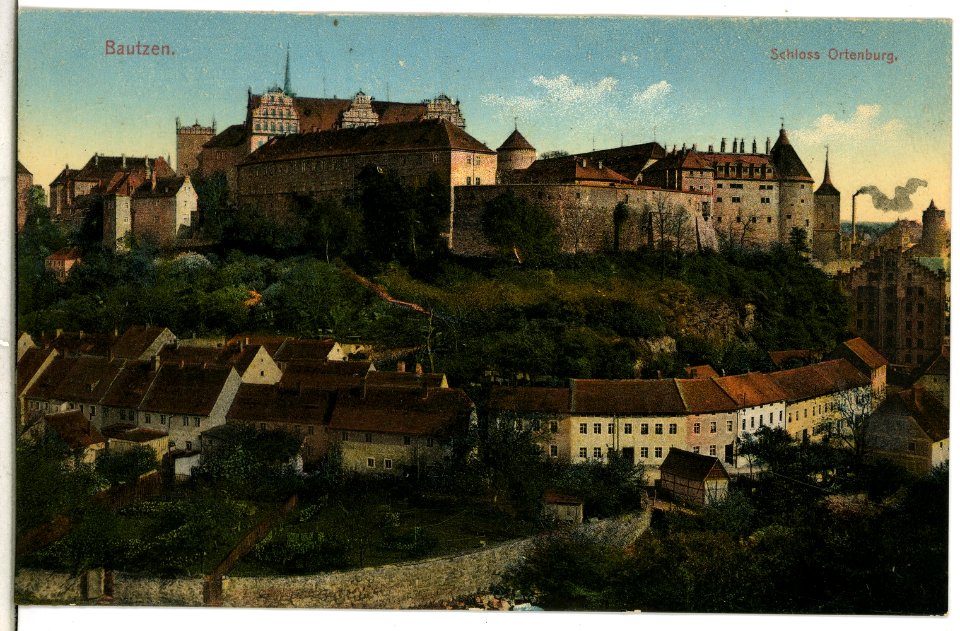 14022-Bautzen-1912-Schloß Ortenburg-Brück & Sohn Kunstverlag