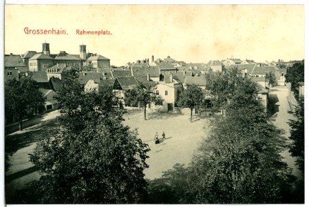 14108-Großenhain-1912-Rahmenplatz-Brück & Sohn Kunstverlag