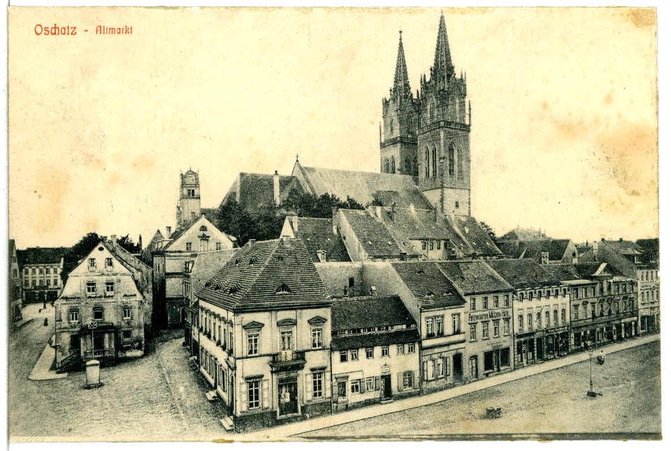 13534-Oschatz-1911-Altmarkt-Brück & Sohn Kunstverlag