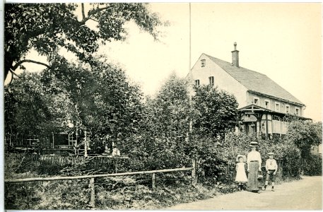 13769-Freiberg-1912-Wald Cafe-Brück & Sohn Kunstverlag