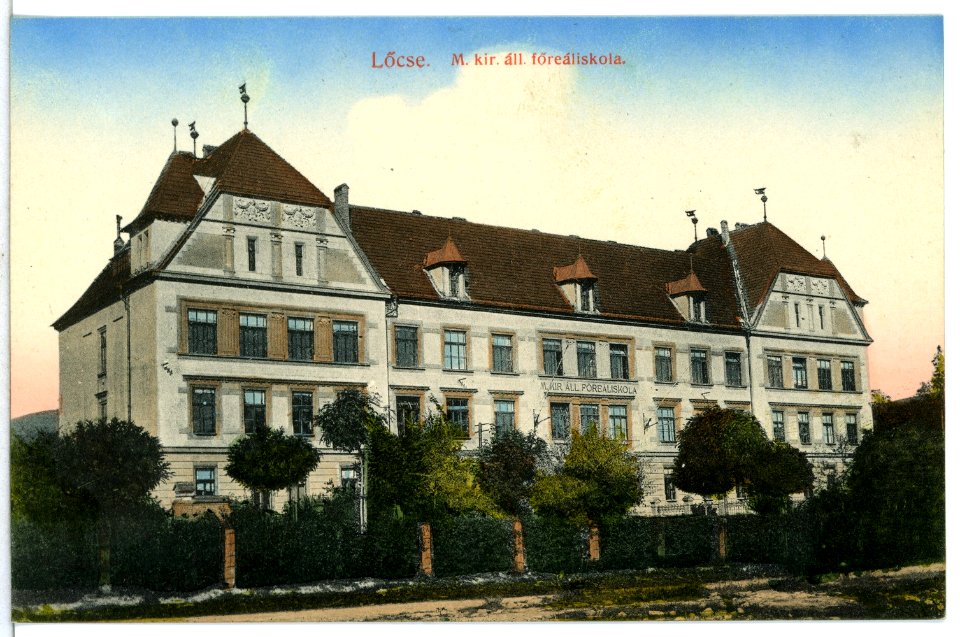 13672-Löcse-1911-M. kir. all. Förealiskola-Brück & Sohn Kunstverlag