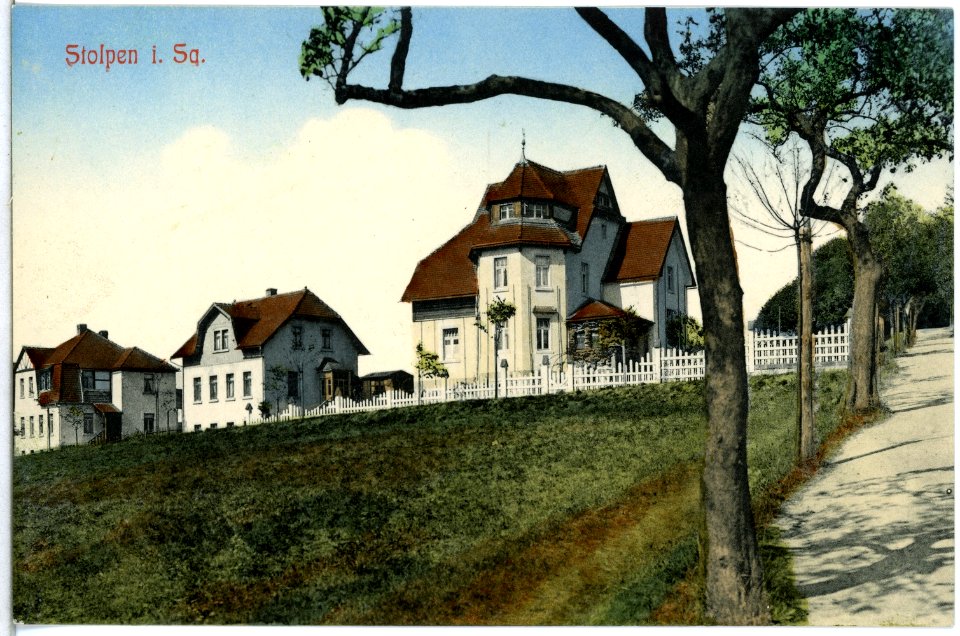 14049-Stolpen-1912-Villen-Brück & Sohn Kunstverlag