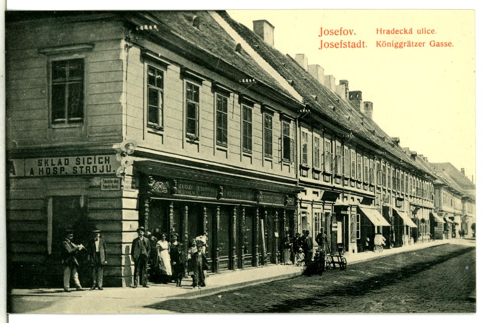 13595-Josefstadt-1911-Königsgrätzer Gasse-Brück & Sohn Kunstverlag