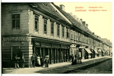 13595-Josefstadt-1911-Königsgrätzer Gasse-Brück & Sohn Kunstverlag