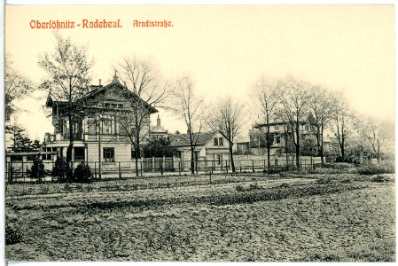 14015-Radebeul-1912-Arndtstraße in Oberlößnitz-Brück & Sohn Kunstverlag