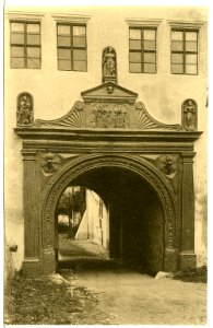 13645-Lauenstein-1911-Schloßportal-Brück & Sohn Kunstverlag