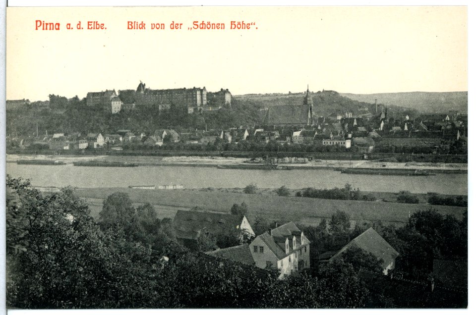 12947-Pirna-1911-Blick von der Schönen Höhe-Brück & Sohn Kunstverlag