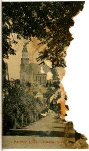 14367-Kamenz-1912-Pulsnitzer Straße-Brück & Sohn Kunstverlag