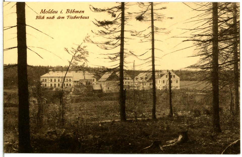13723-Moldau-1912-Fischerhaus-Brück & Sohn Kunstverlag