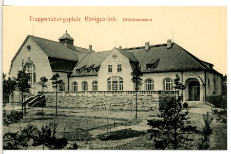 12991-Königsbrück-1911-Truppenübungsplatz, Offizierskasino-Brück & Sohn Kunstverlag