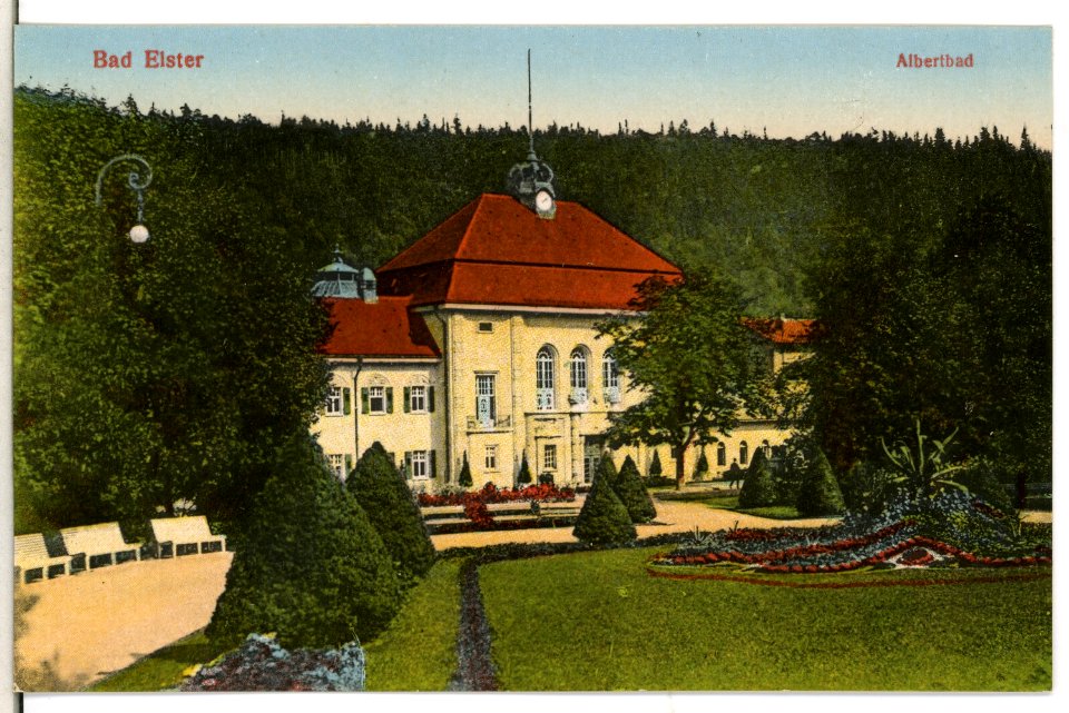 13027-Bad Elster-1911-Königliches Albertbad-Brück & Sohn Kunstverlag