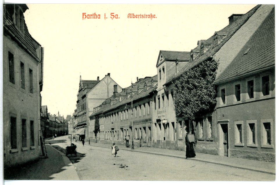 12807-Hartha-1911-Albertstraße-Brück & Sohn Kunstverlag