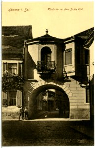 14366-Kamenz-1912-Klostertor von 1516-Brück & Sohn Kunstverlag