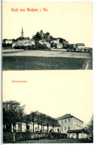 14056-Stolpen-1912-Schloßrestaurant-Brück & Sohn Kunstverlag
