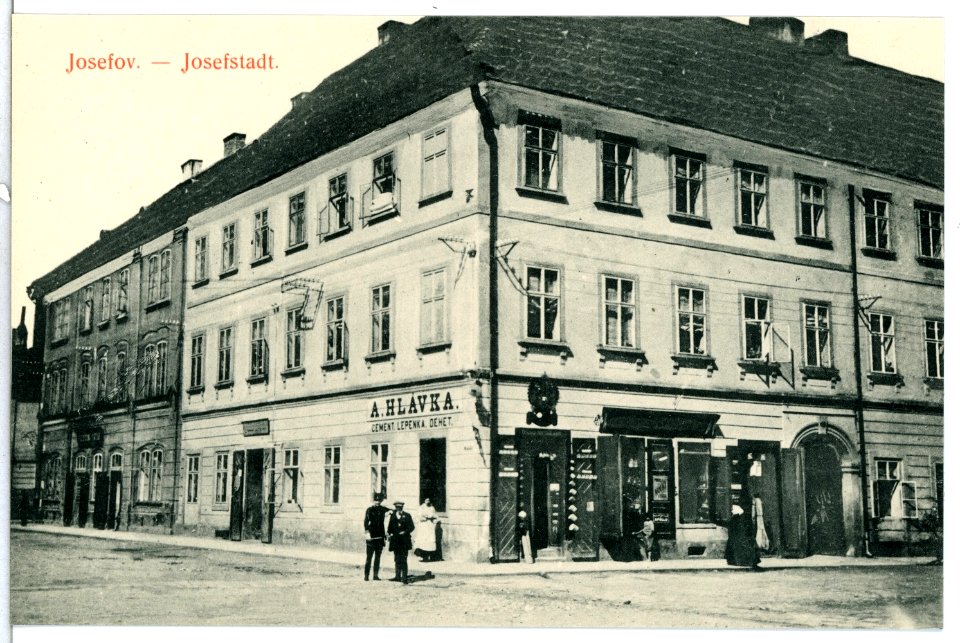 13590-Josefstadt-1911-Straßenansicht-Brück & Sohn Kunstverlag