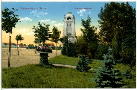 14093-Weißenfels-1912-Bismarckdenkmal-Brück & Sohn Kunstverlag
