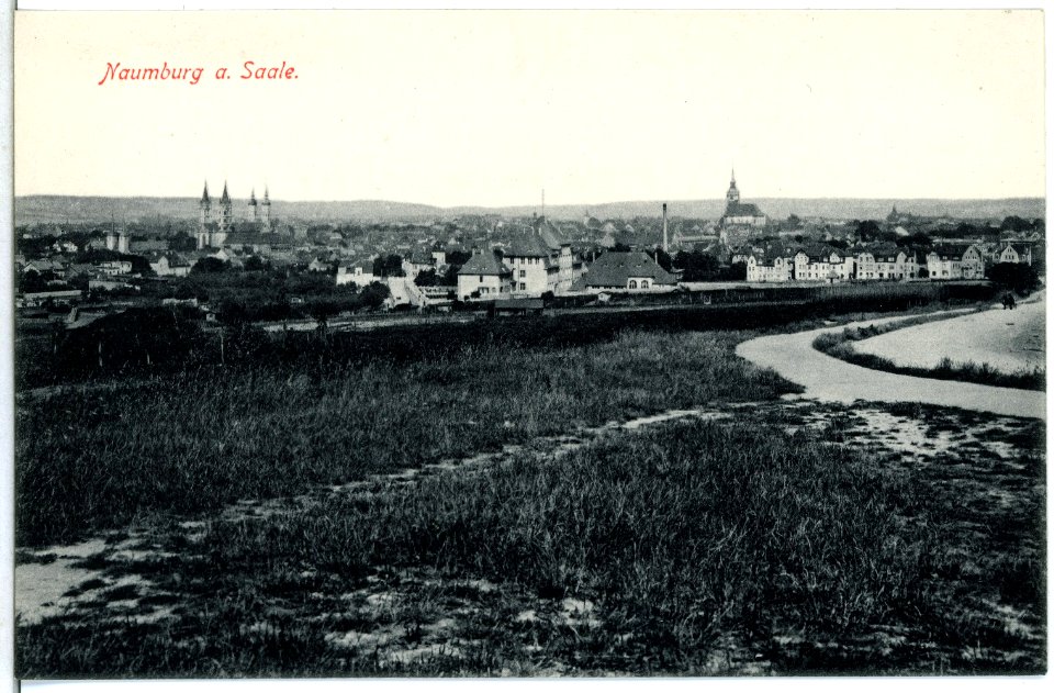 13951-Naumburg-1912-Blick auf Naumburg-Brück & Sohn Kunstverlag