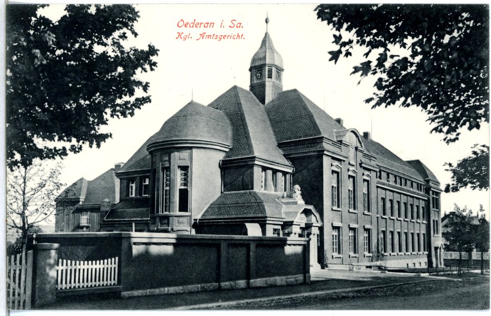 14021-Oederan-1912-Amtsgericht-Brück & Sohn Kunstverlag