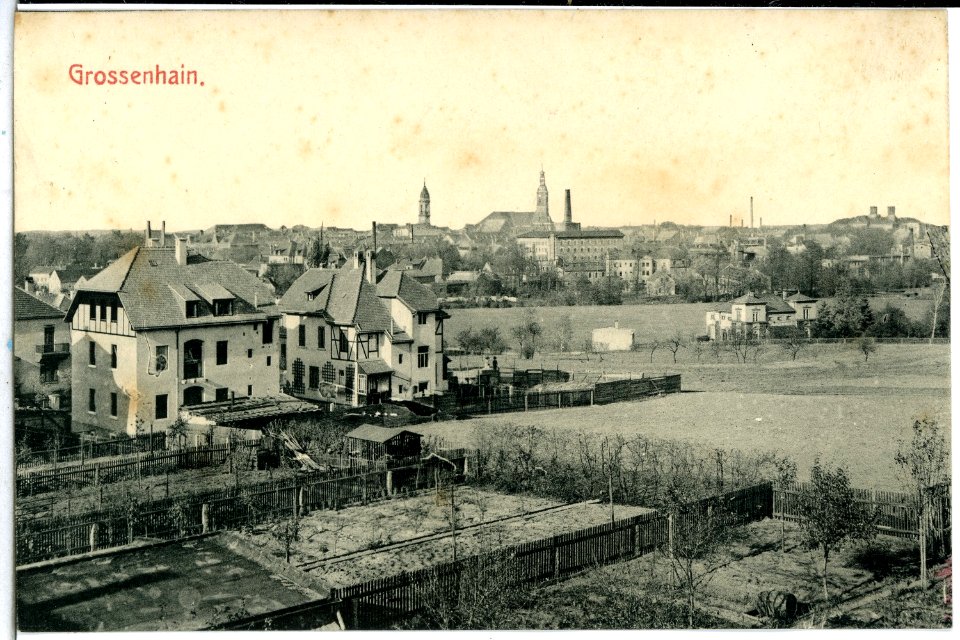 14109-Großenhain-1912-Blick auf Großenhain-Brück & Sohn Kunstverlag