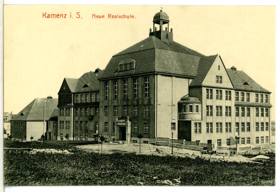 12548-Kamenz-1911-Neue Realschule-Brück & Sohn Kunstverlag