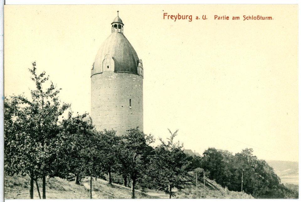 14168-Freyburg-1912-Schloßturm-Brück & Sohn Kunstverlag