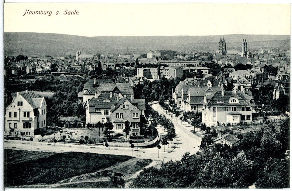 13925-Naumburg-1912-Blick auf Naumburg-Brück & Sohn Kunstverlag