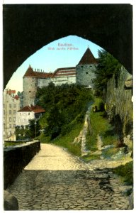 12588-Bautzen-1911-Blick durchs Mühltor-Brück & Sohn Kunstverlag