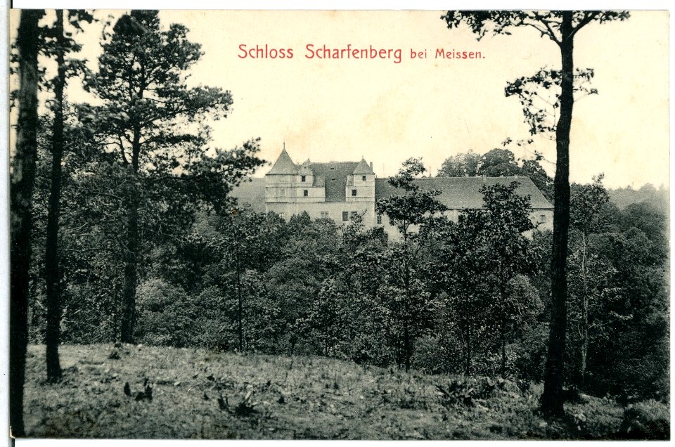13845-Scharfenberg-1912-Schloß-Brück & Sohn Kunstverlag