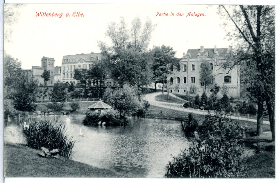 13921-Wittenberg-1912-In den Anlagen-Brück & Sohn Kunstverlag