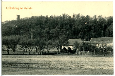 14363-Oschatz-1912-Blick zum Collmberg-Brück & Sohn Kunstverlag