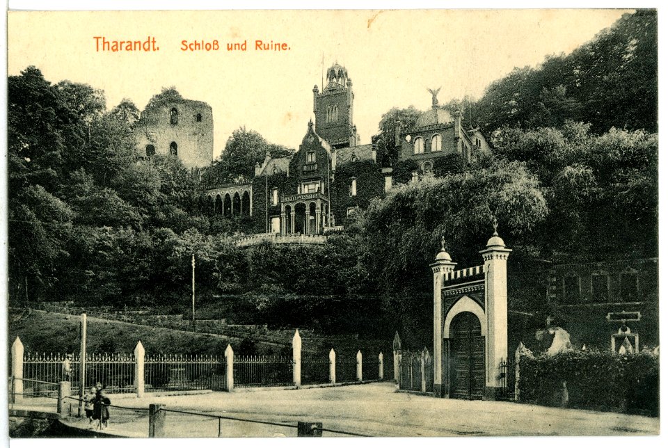 13578-Tharandt-1911-Schloß und Ruine-Brück & Sohn Kunstverlag