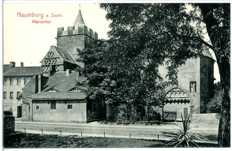 13956-Naumburg-1912-Marientor-Brück & Sohn Kunstverlag
