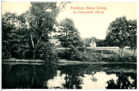 14040-Fürstenwalde-1912-Forsthaus - Kleine Tränke-Brück & Sohn Kunstverlag photo