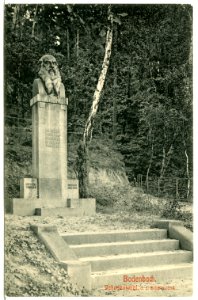 12823-Bodenbach-1911-Jahndenkmal an der Schäferwand-Brück & Sohn Kunstverlag