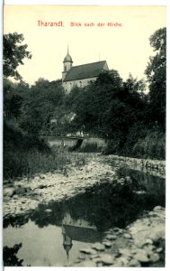13612-Tharandt-1911-Blick nach der Kirche-Brück & Sohn Kunstverlag
