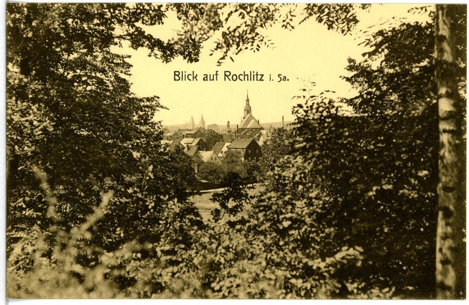 13716-Rochlitz-1912-Blick auf Rochlitz-Brück & Sohn Kunstverlag