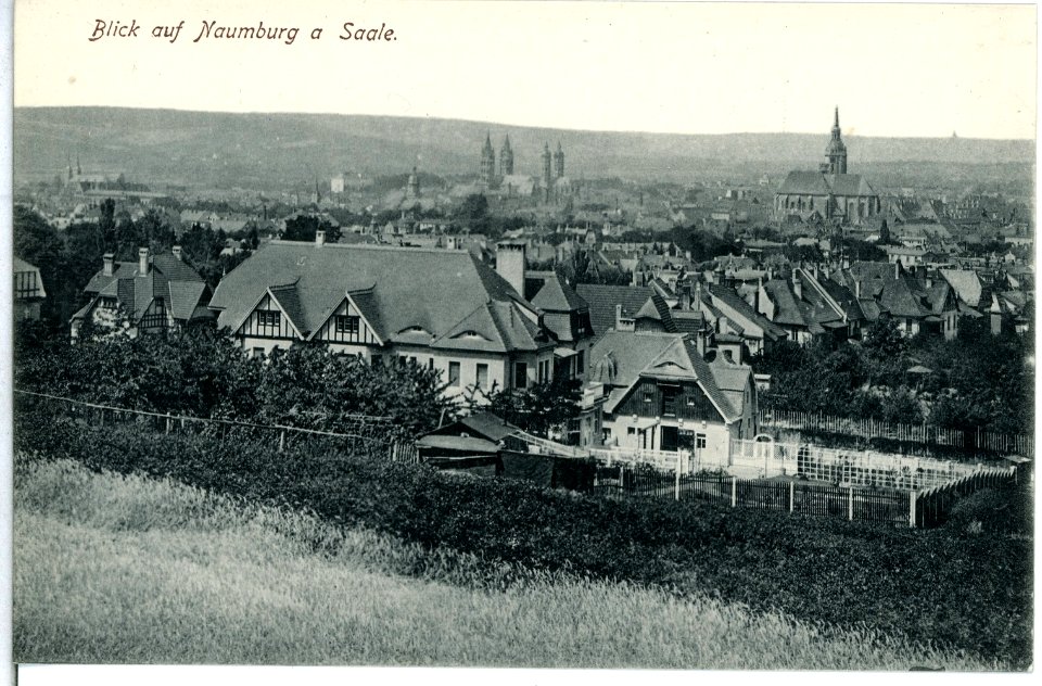 13949-Naumburg-1912-Blick auf Naumburg-Brück & Sohn Kunstverlag