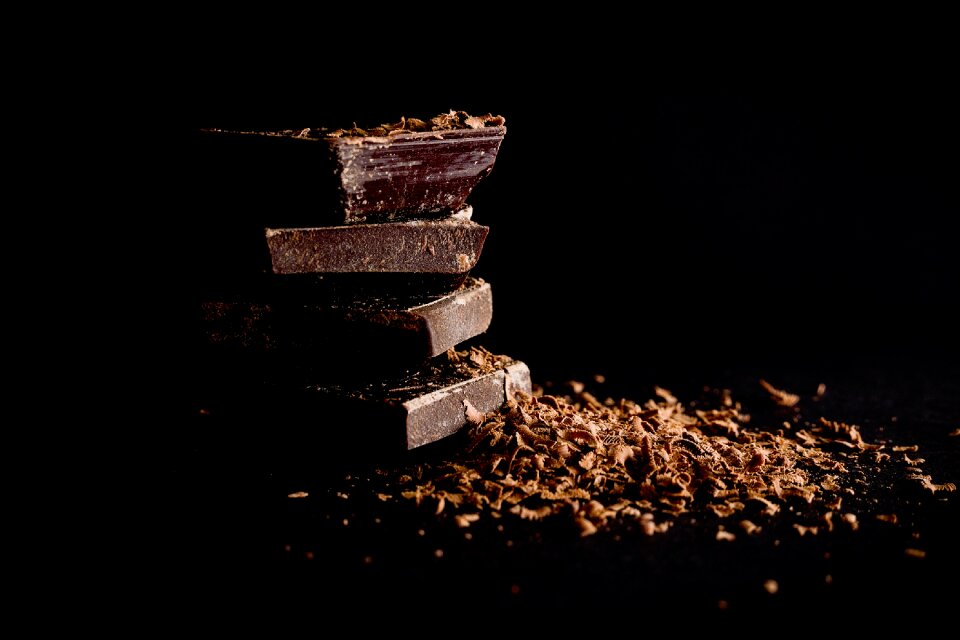 Candy chocolates black candy