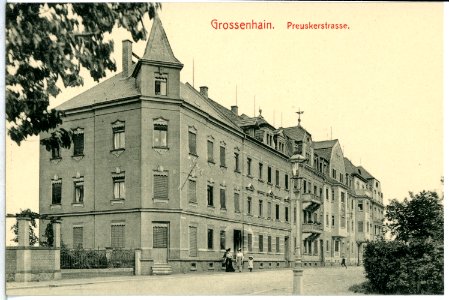 13806-Großenhain-1912-Preuskerstraße-Brück & Sohn Kunstverlag