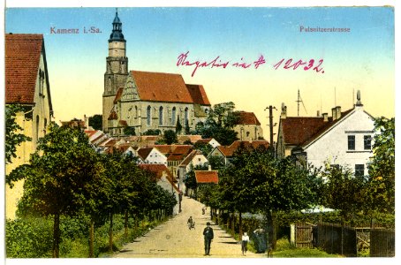 12786-Kamenz-1911-Pulsnitzer Straße-Brück & Sohn Kunstverlag