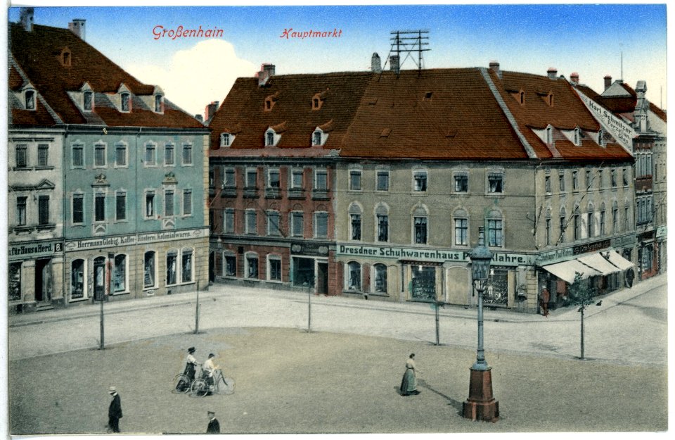 13807-Großenhain-1912-Hauptmarkt-Brück & Sohn Kunstverlag