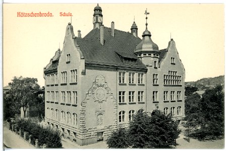 13797-Radebeul-1912-Schule-Brück & Sohn Kunstverlag