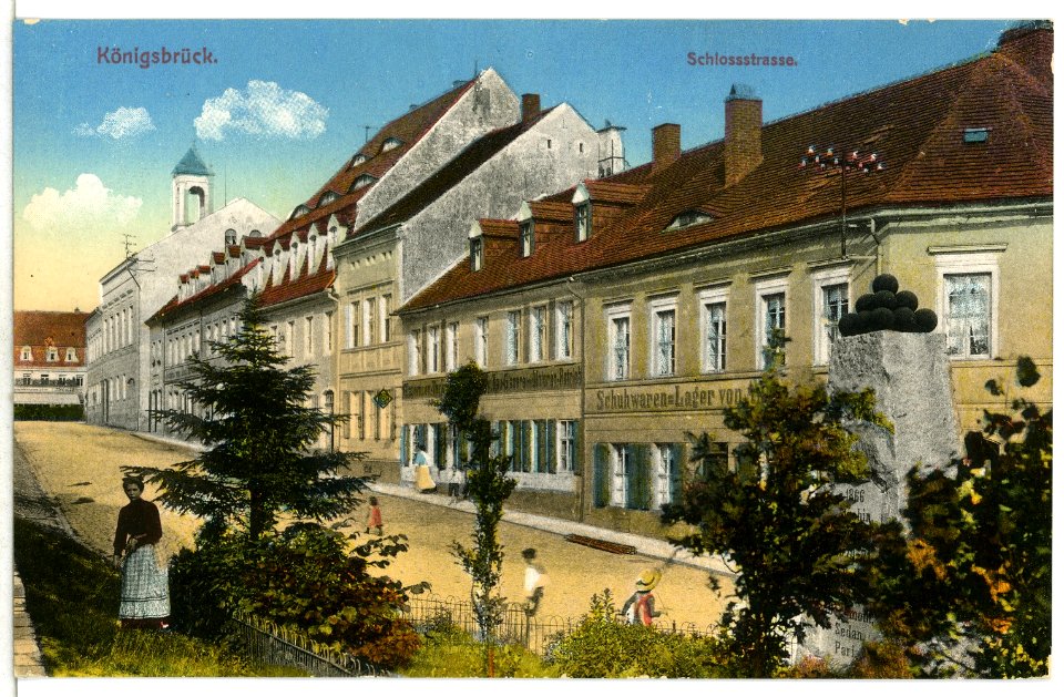 12951-Königsbrück-1911-Schloßstraße-Brück & Sohn Kunstverlag