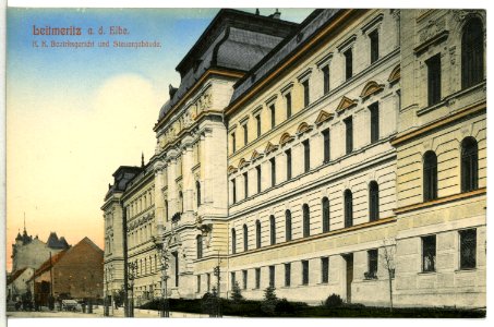 12930-Leitmeritz-1911-K. K. Bezirksgericht-Brück & Sohn Kunstverlag