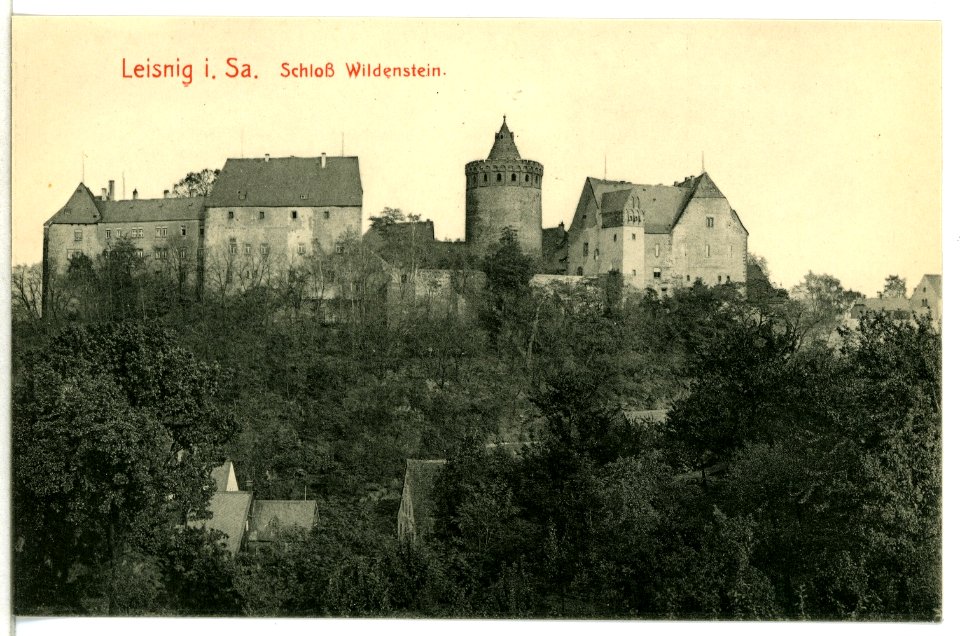 12778-Leisnig-1911-Schloß Mildenstein-Brück & Sohn Kunstverlag