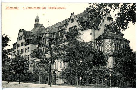 12484-Chemnitz-1911-Zimmermannsche Naturheilanstalt-Brück & Sohn Kunstverlag