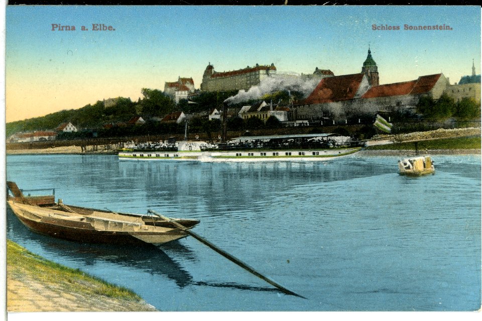 14016-Pirna-1912-Schloß Sonnenstein-Brück & Sohn Kunstverlag