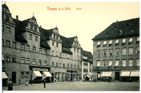 12903-Torgau-1911-Markt-Brück & Sohn Kunstverlag