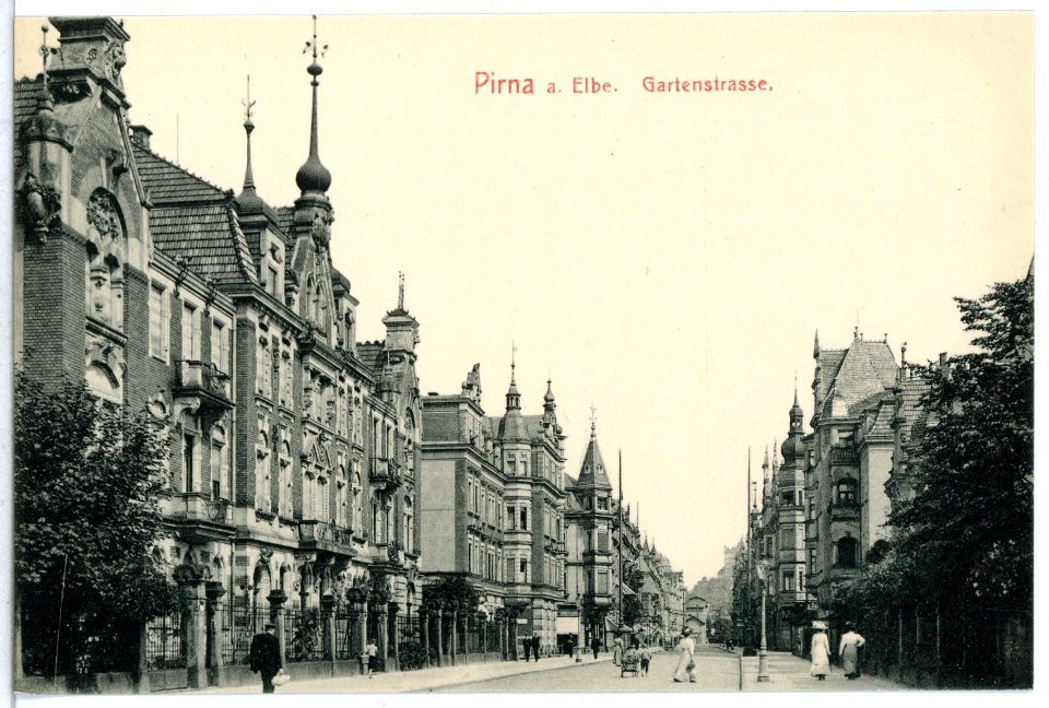 12875-Pirna-1911-Gartenstraße-Brück & Sohn Kunstverlag